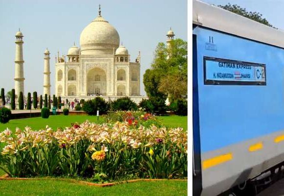 Taj Mahal Tour By Gatimaan Express
